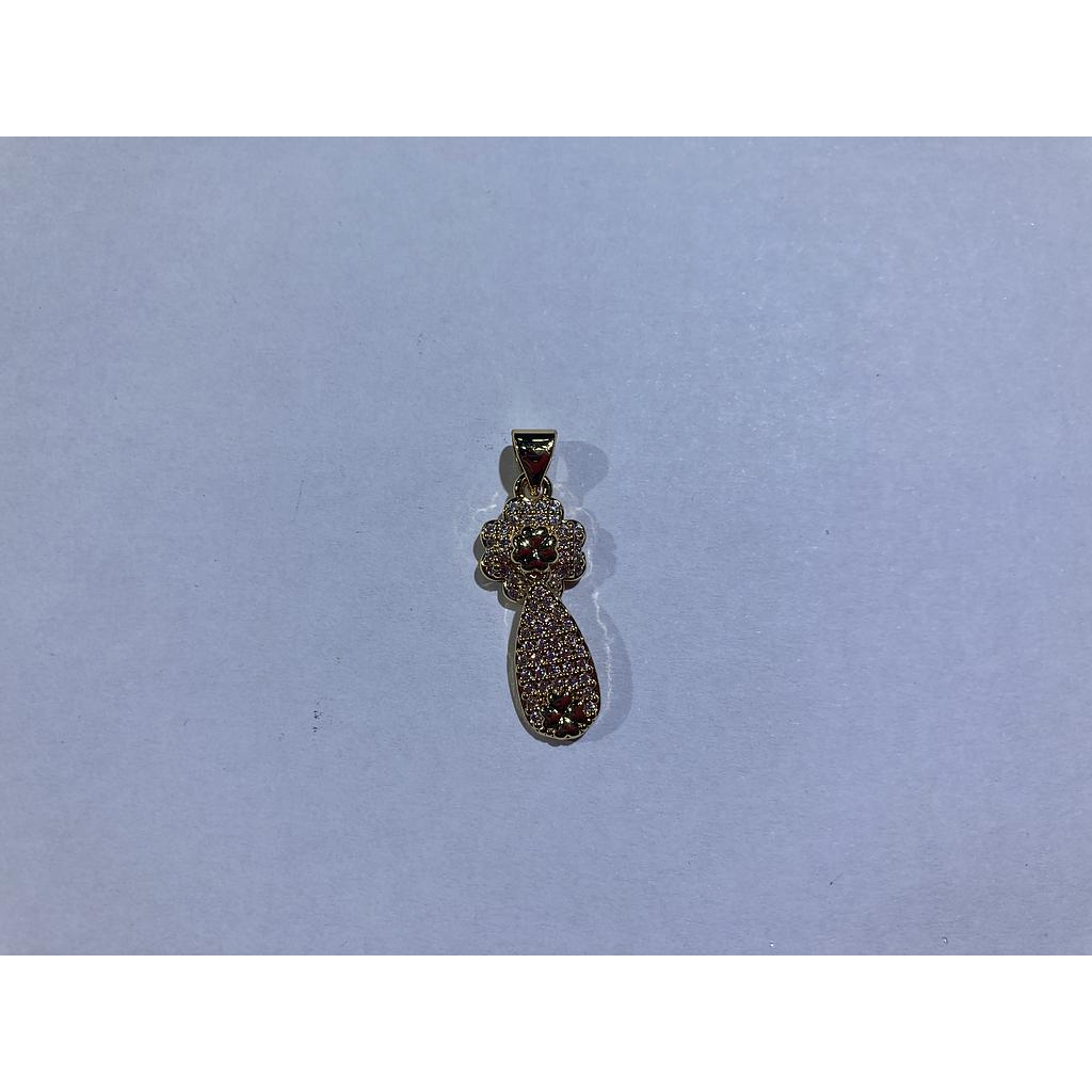 DIJE TREBOL MICROCIRCONIA