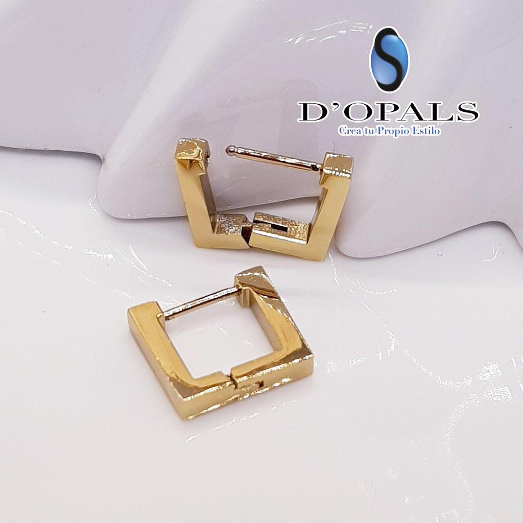 PATENTE CUADRADA DE ACERO