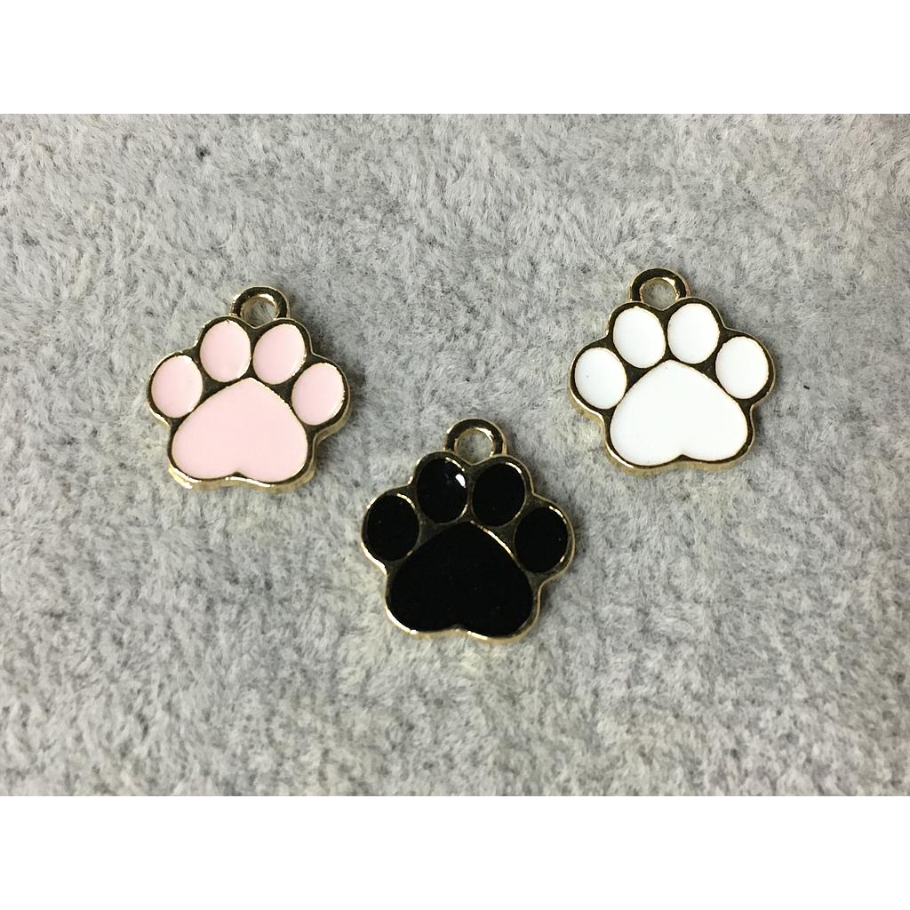 DIJE HUELLA ENAMEL Y PEWTER