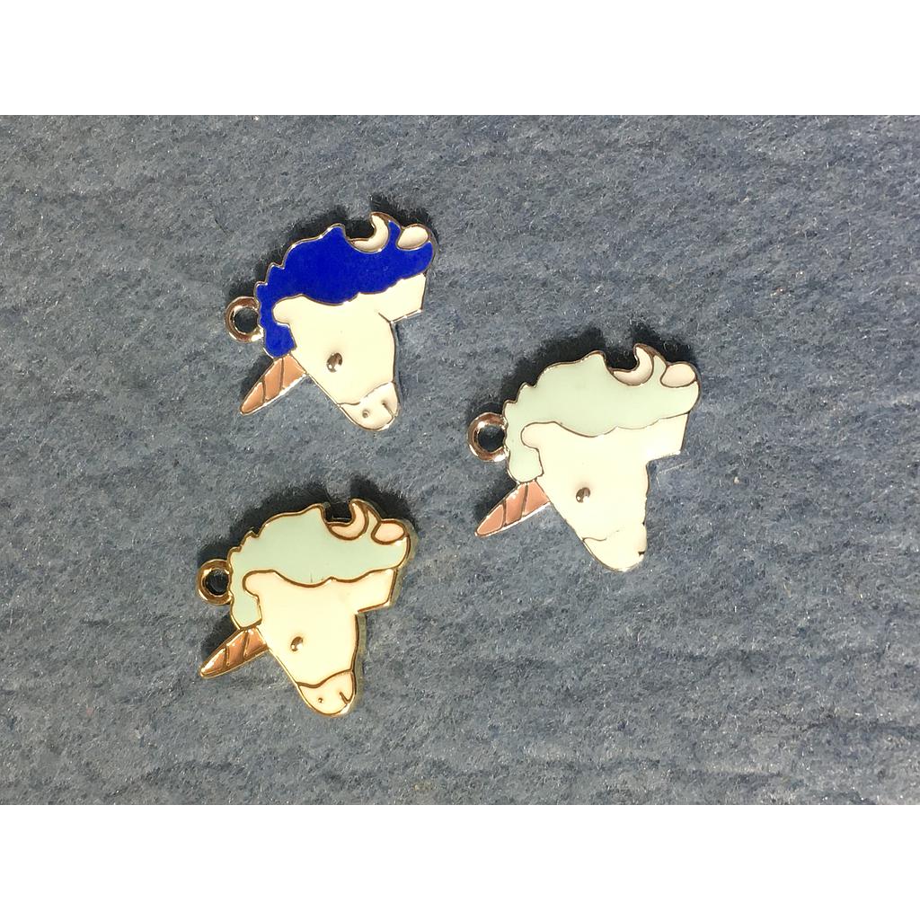 DIJE UNICORNIO 3 PIEZAS