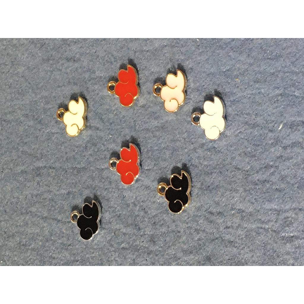 DIJE NUBE DE ENAMEL 7 PIEZAS