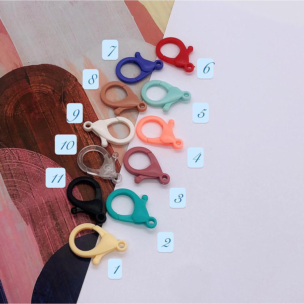 BROCHE ACRILICO 10PCS 35MM