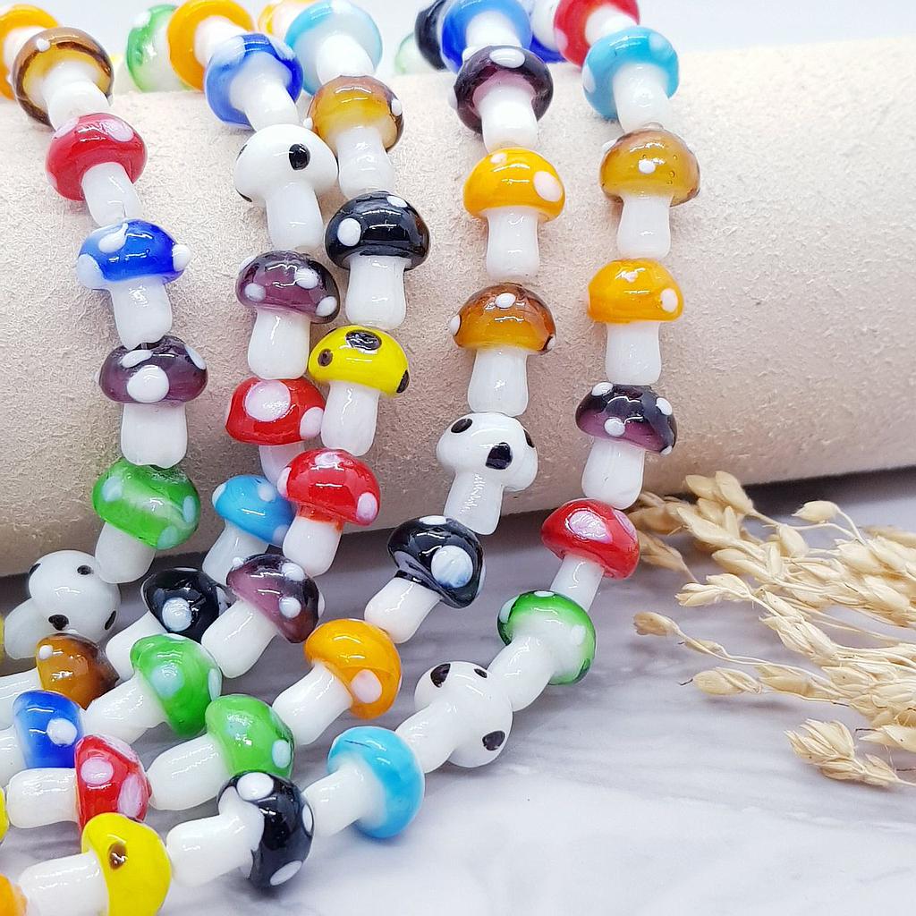 MURANO HONGOS 9X13MM