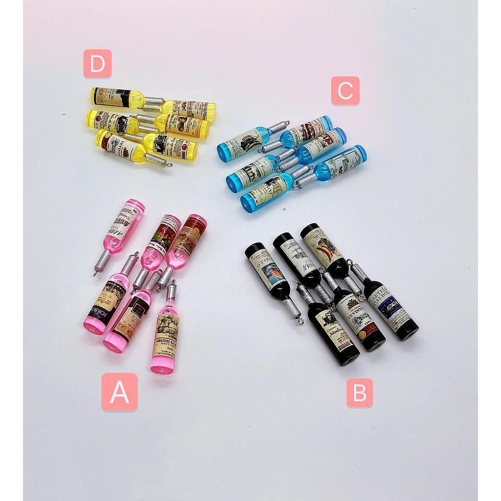 DIJE DE BOTELLITA 48MM APROX.