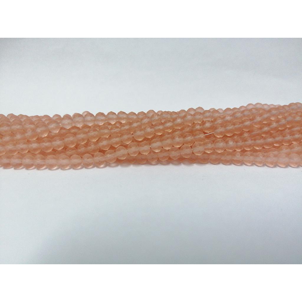 CRISTAL RONDEL MATE ROSADO SANDIA 4MM