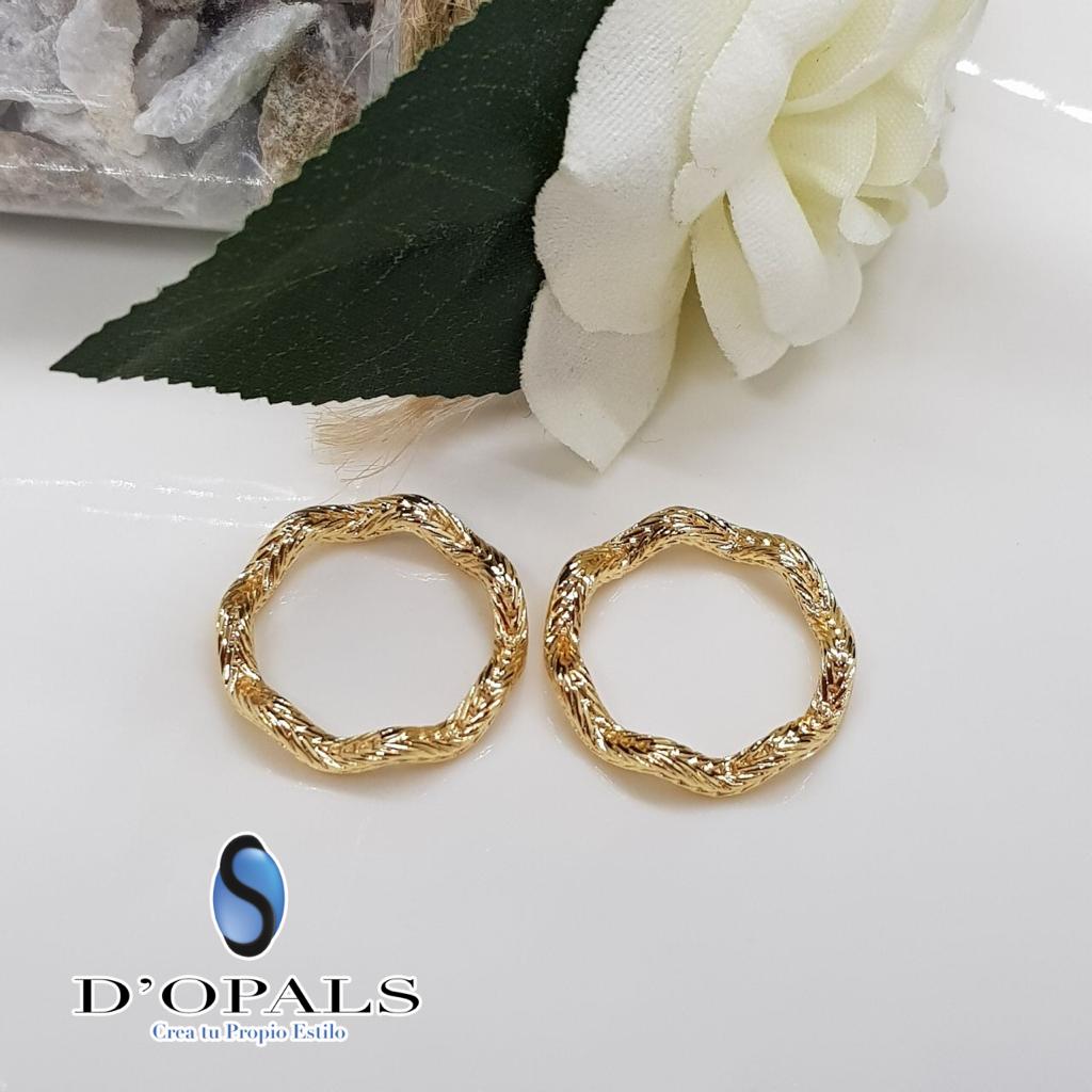 DIJE ARGOLLA ELECTROENCHAPADO 22MM