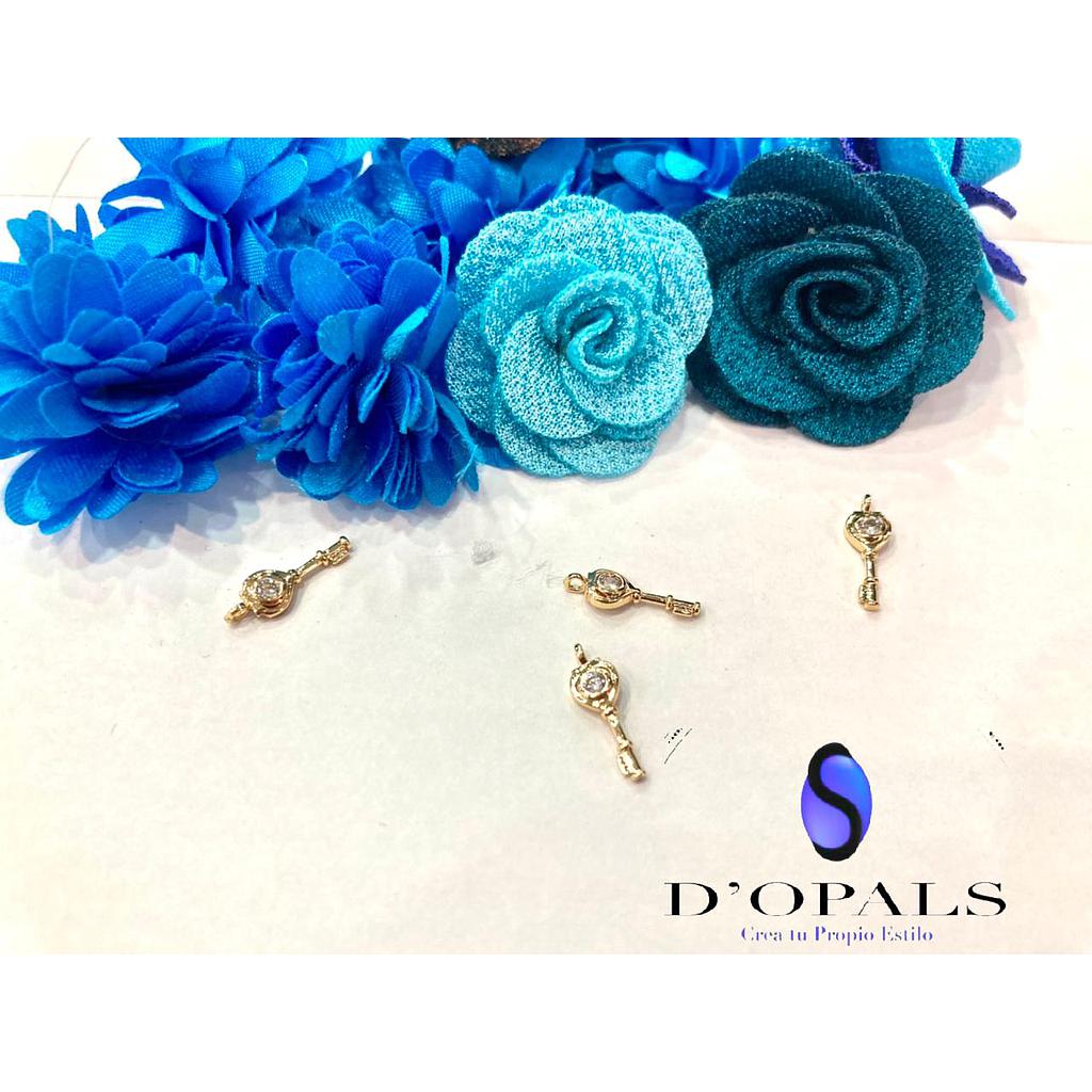 DIJE LLAVE ELECTROENCHAPADO 13MM