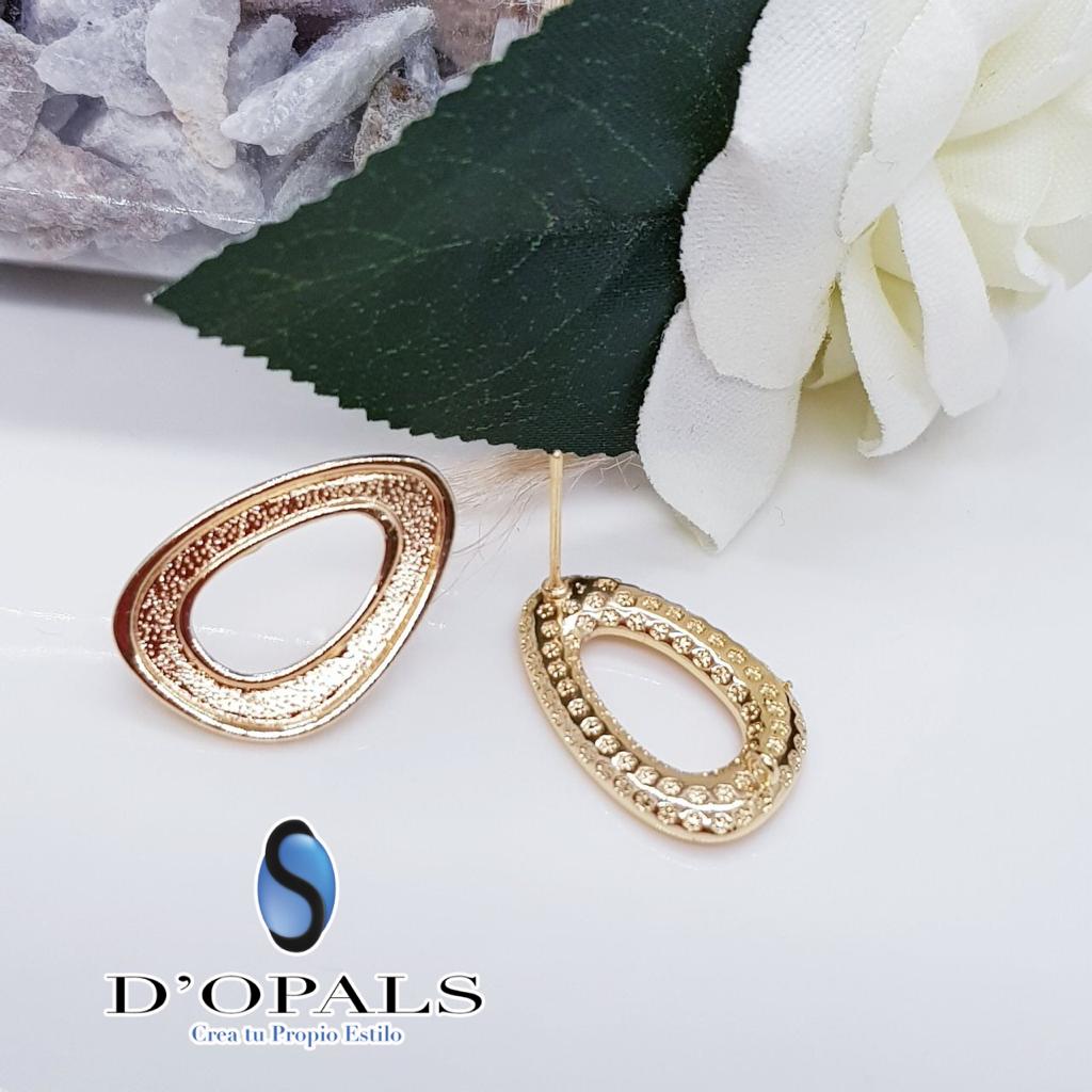 PATENTES OVALADAS 22MM ELECTROENCHAPADO