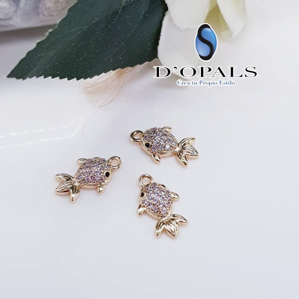 DIJE PEZ ELECTROENCHAPADO 12MM