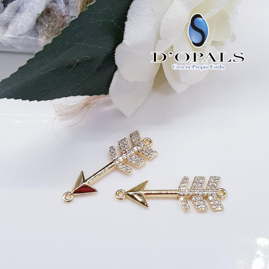 DIJE FLECHA ELECTROENCHAPADO