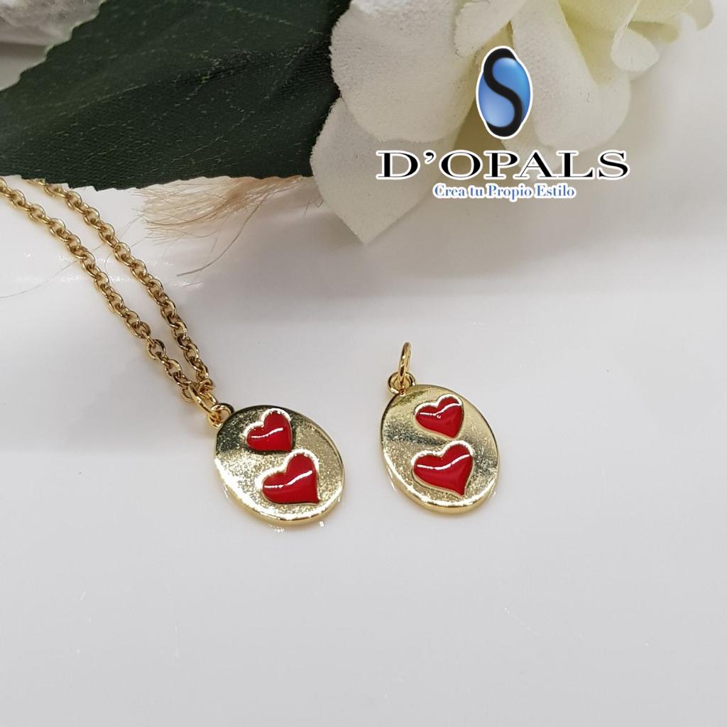 DIJE CORAZON MICROCIRCONIA 10X12MM