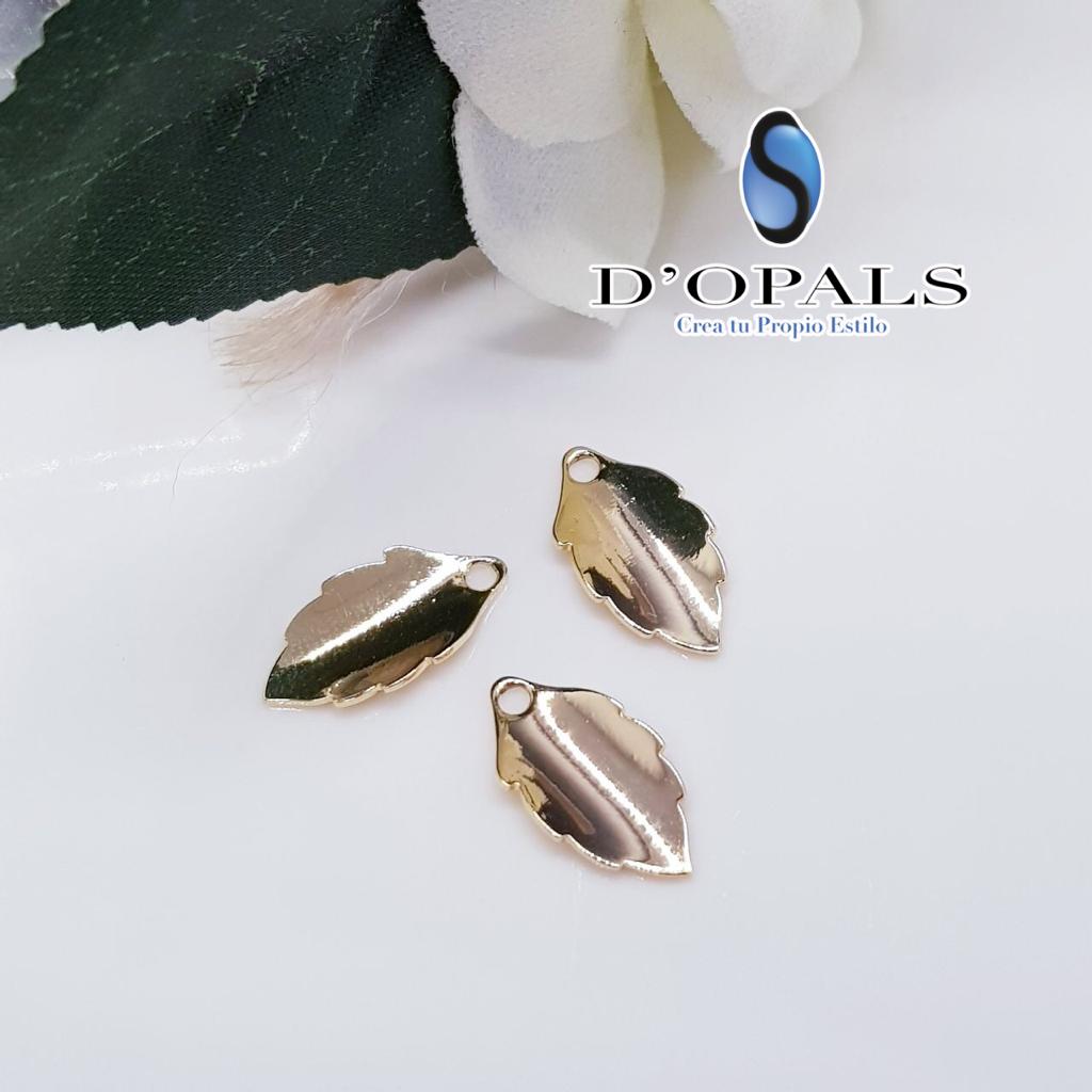 DIJE PETALO ELECTROENCHAPADO 15 MM