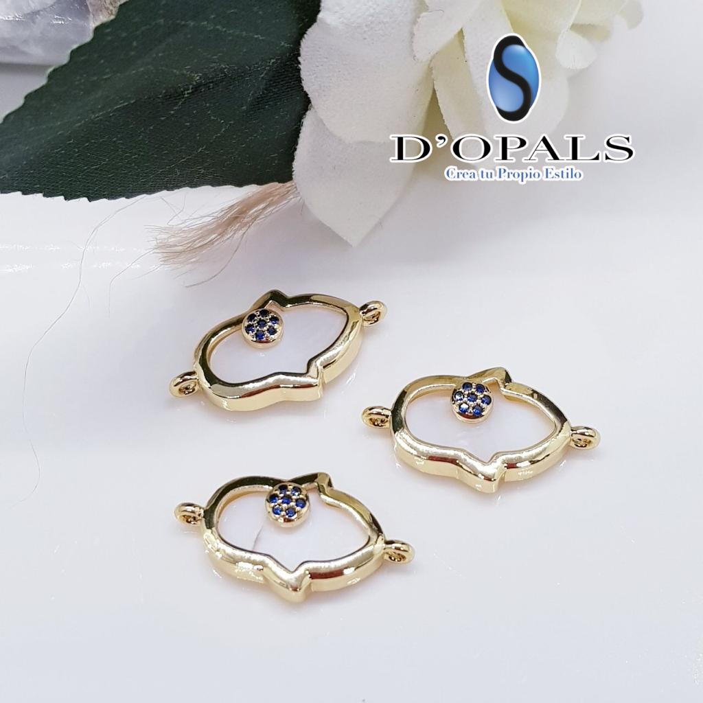 DIJE MANO HAMSA ELECTROENCHAPADO 20 MM