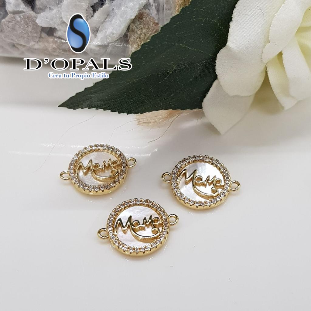 DIJE MAMA ELECTROENCHAPADO 14MM