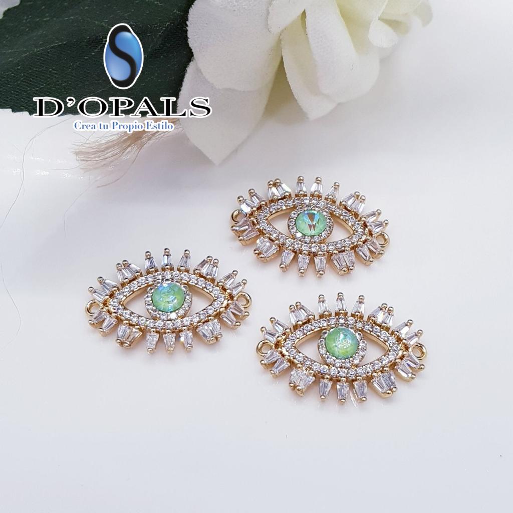 DIJE OJO TURCO MICROZIRCONIA 20MM