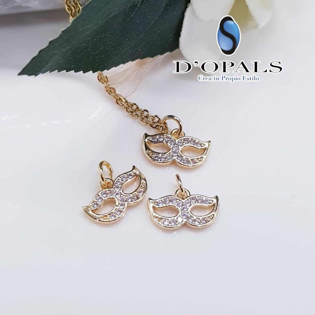 DIJE ANTIFAZ 6X12MM MICROCIRCONIA