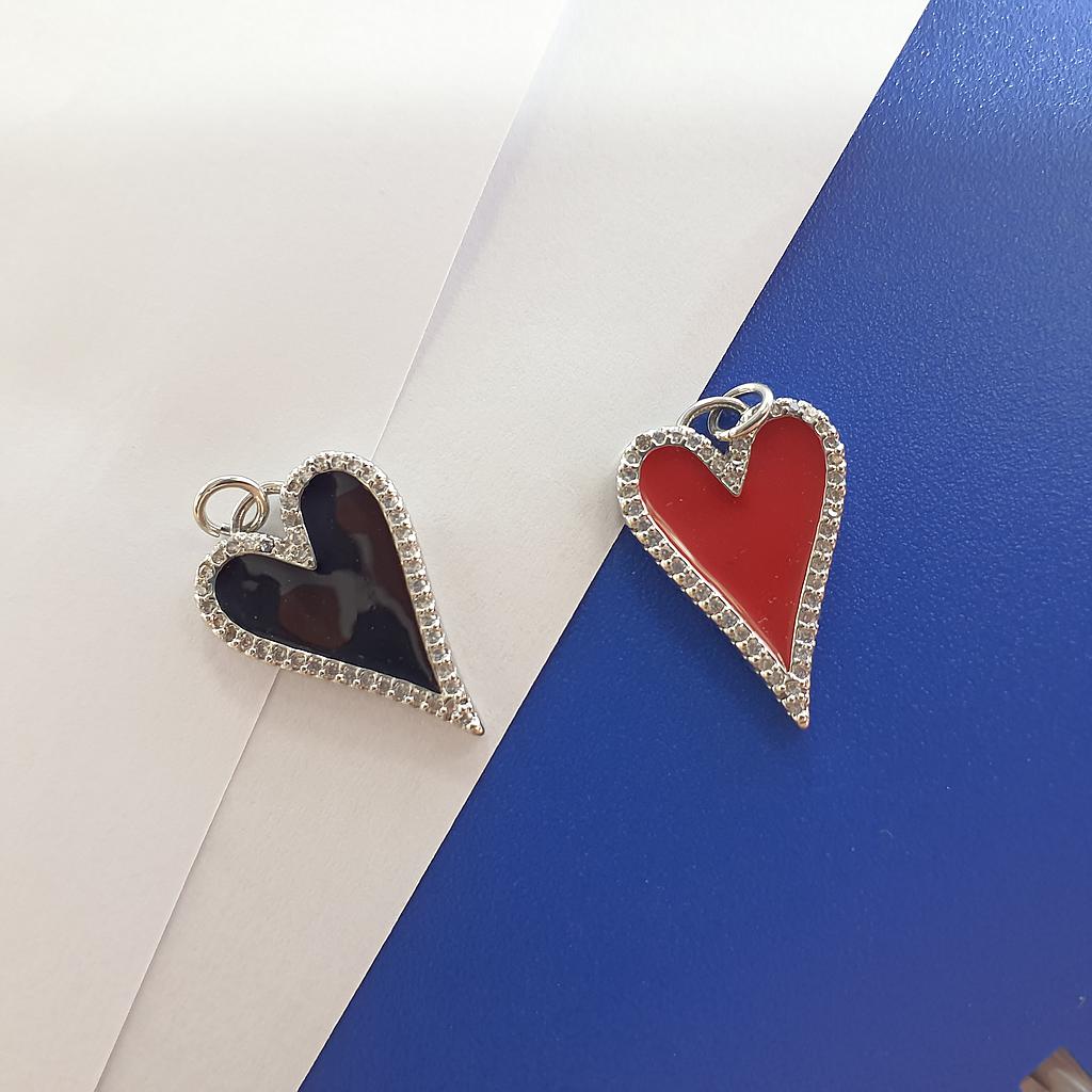 DIJE CORAZON MICROZIRCONIA