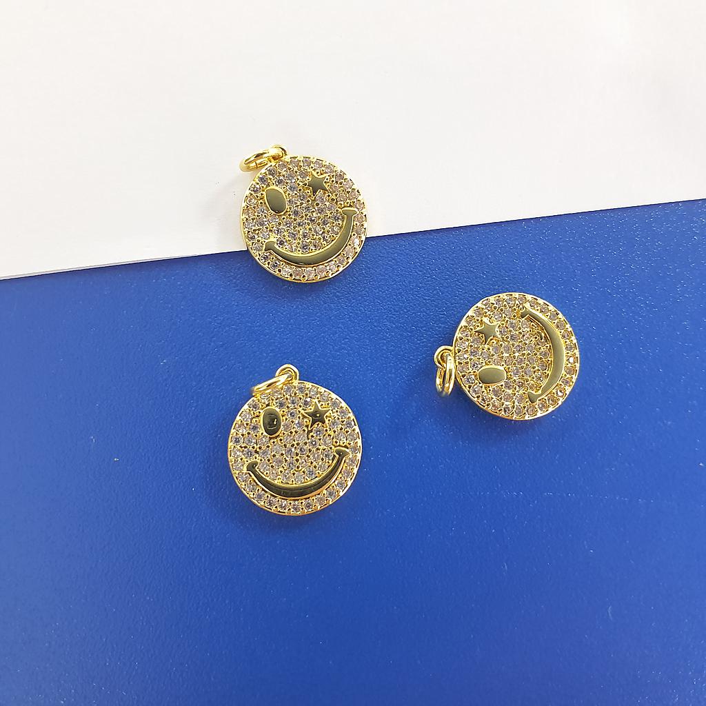 DIJE CARITA MICROCIRCONIA 14MM