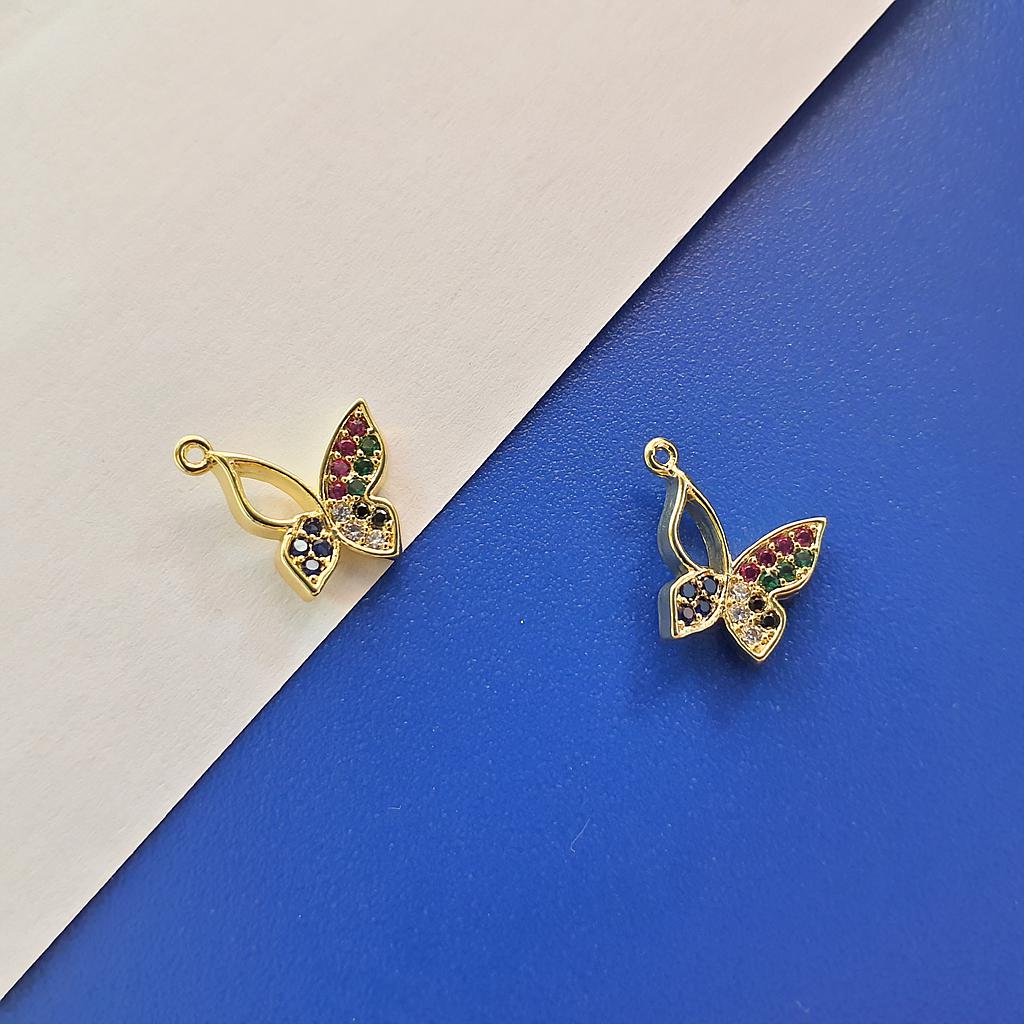 DIJE MARIPOSA ELECTROENCHAPADO