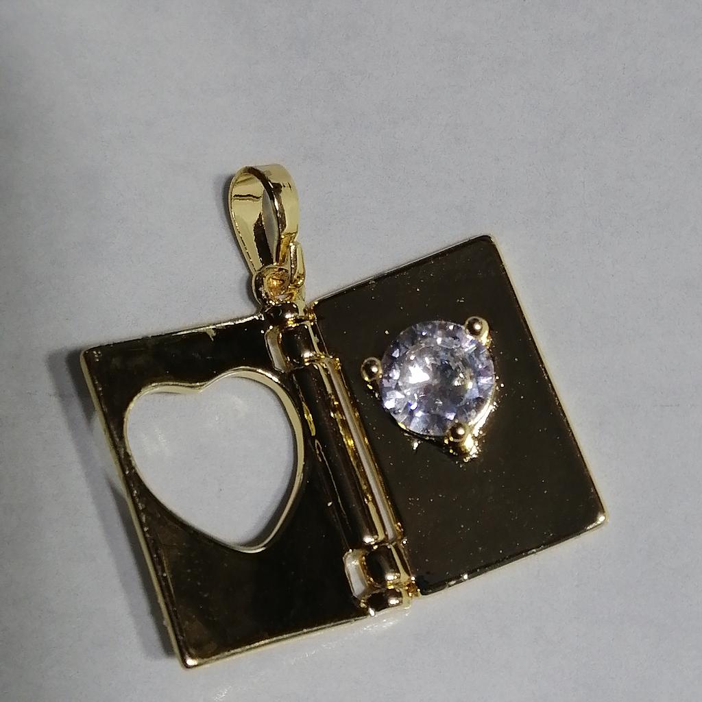 DIJE LIBRO MICROCIRCONIA