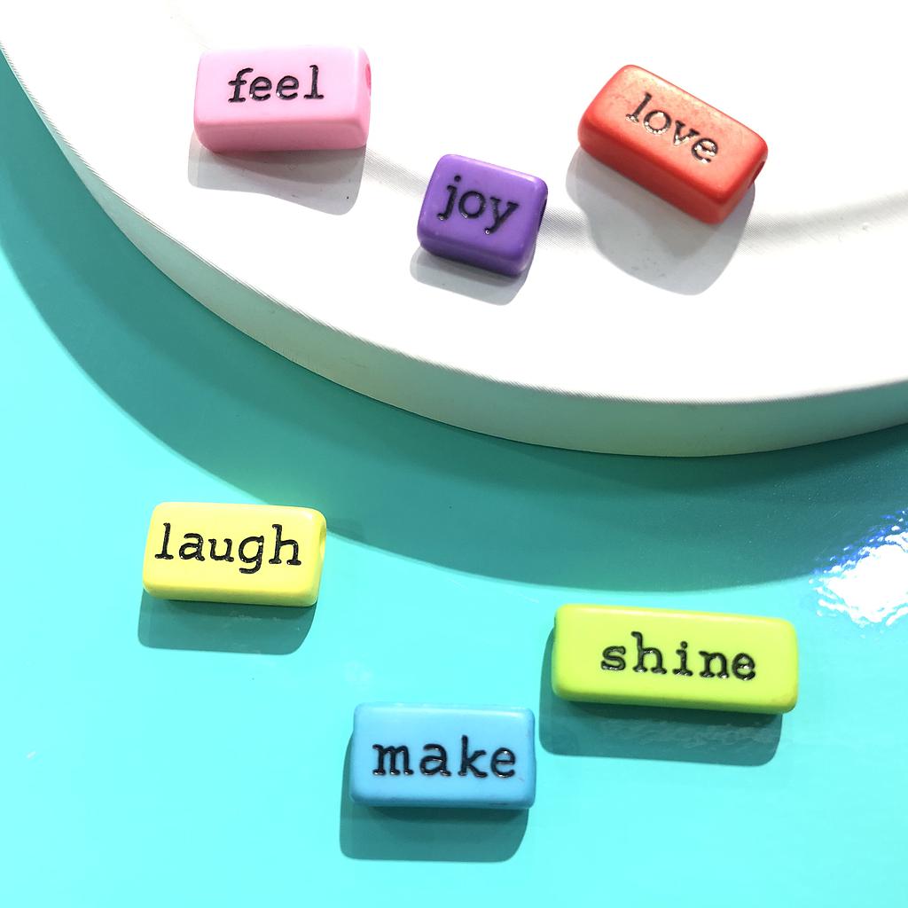 SEPARADOR ACRILICO RECTANGULAR 6 PCS