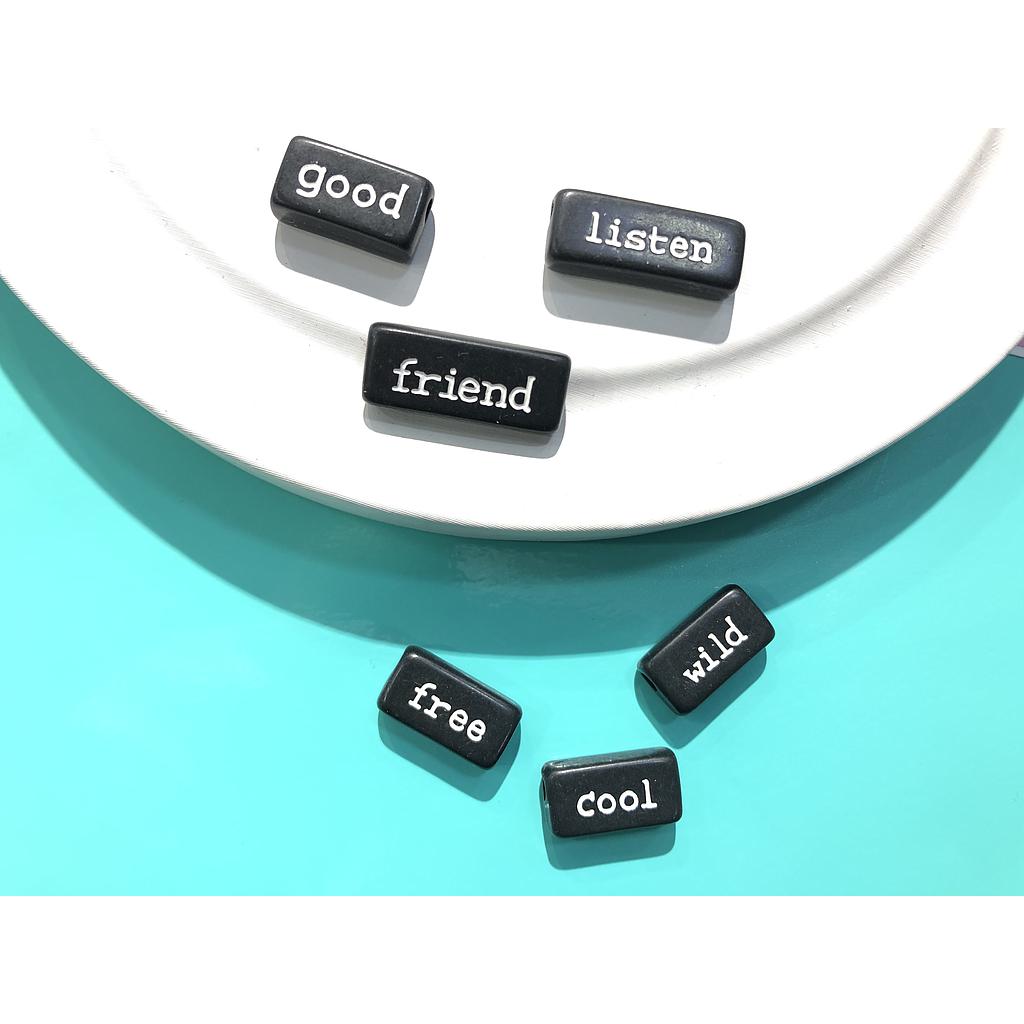 SEPARADOR ACRILICO RECTANGULAR 6 PCS