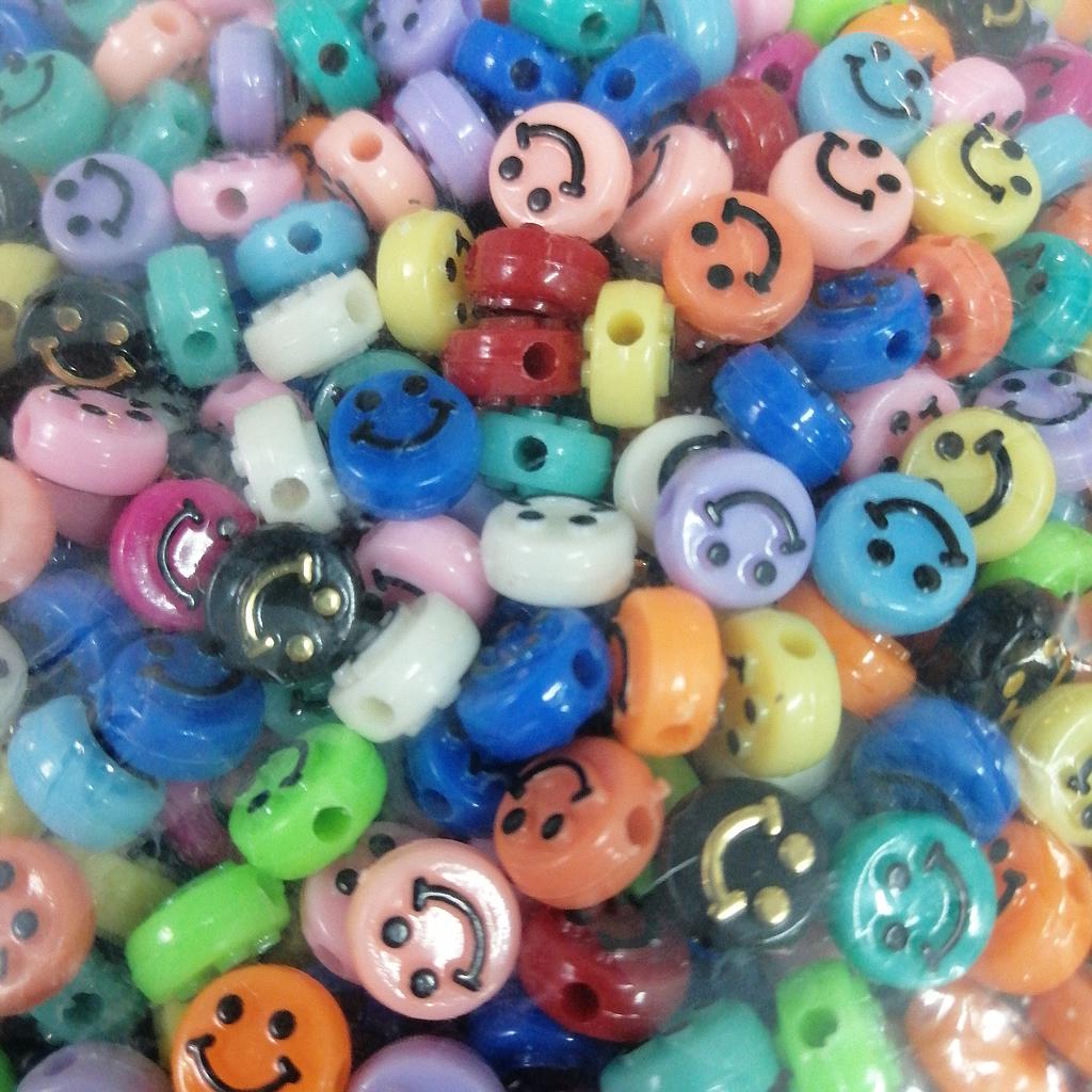 SEPARADOR ACRILICO CARITAS 6X10MM  10 GRAMOS