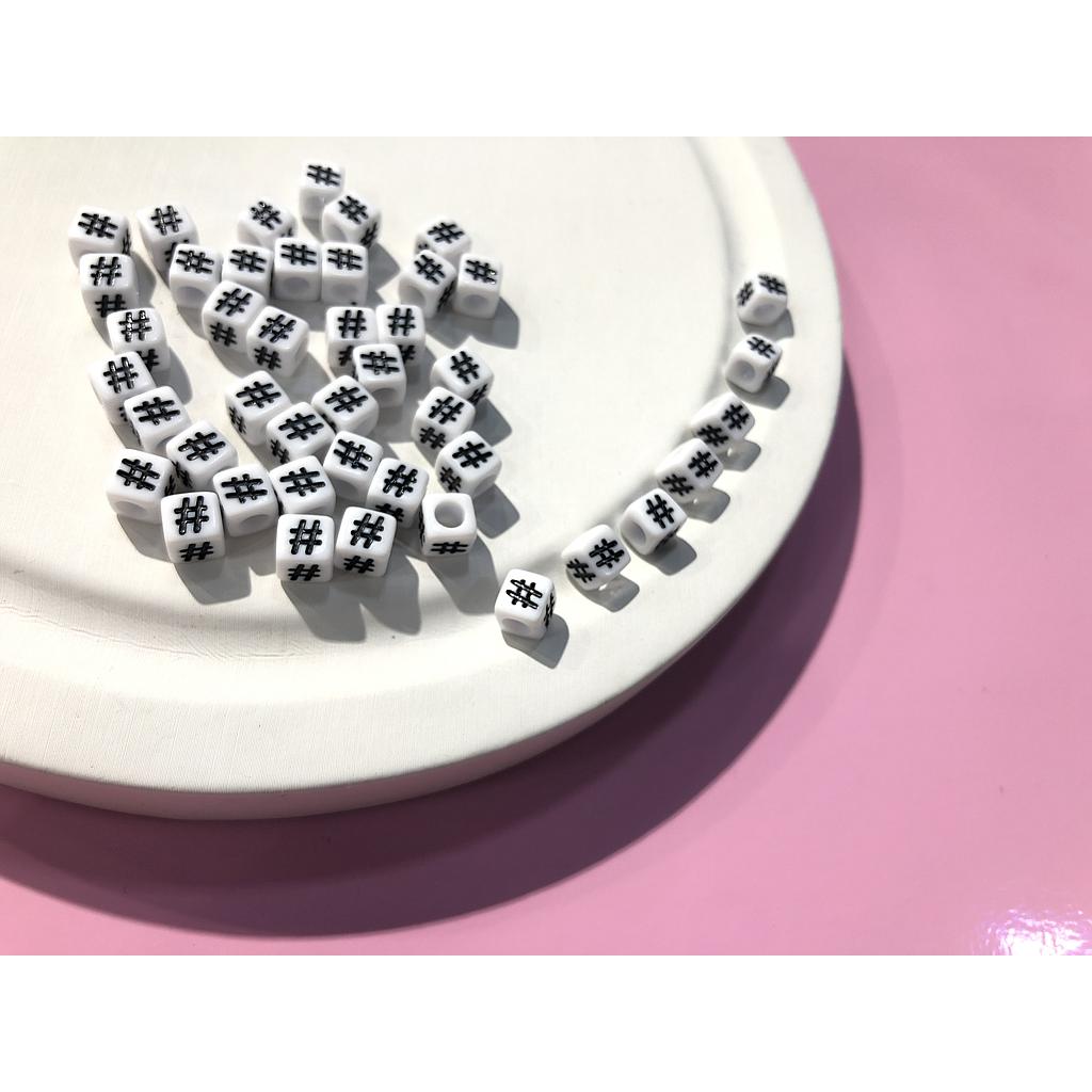 SEPARADOR ACRILICO HASHTAG 10 GRMS.