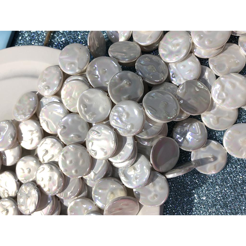 RISTRA MADRE PERLA MONEDA 18MM