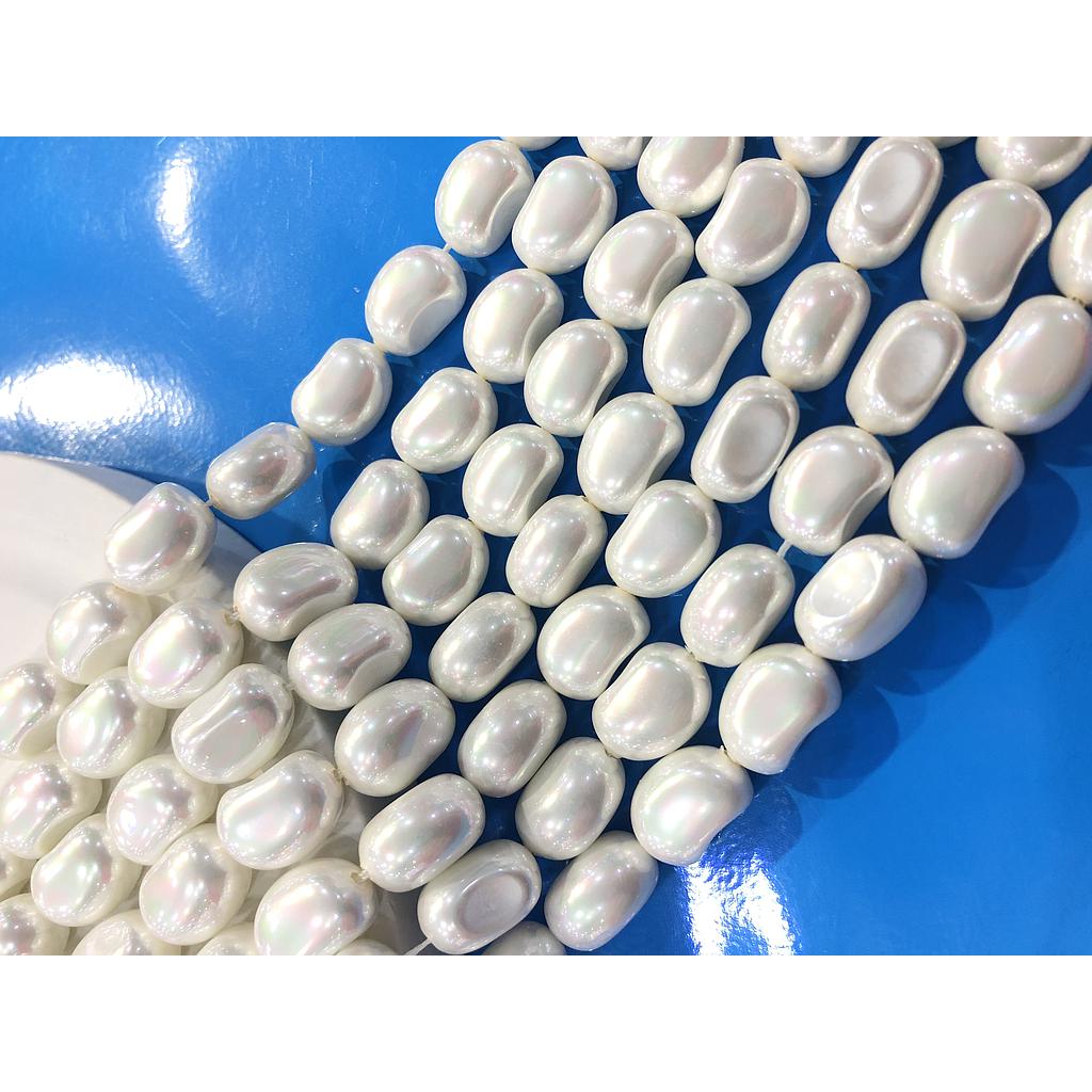 MADRE PERLA RECTANGULAR 12X16MM