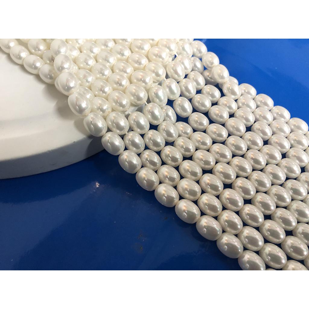 CONCHA NACAR OVALADA 8X10MM