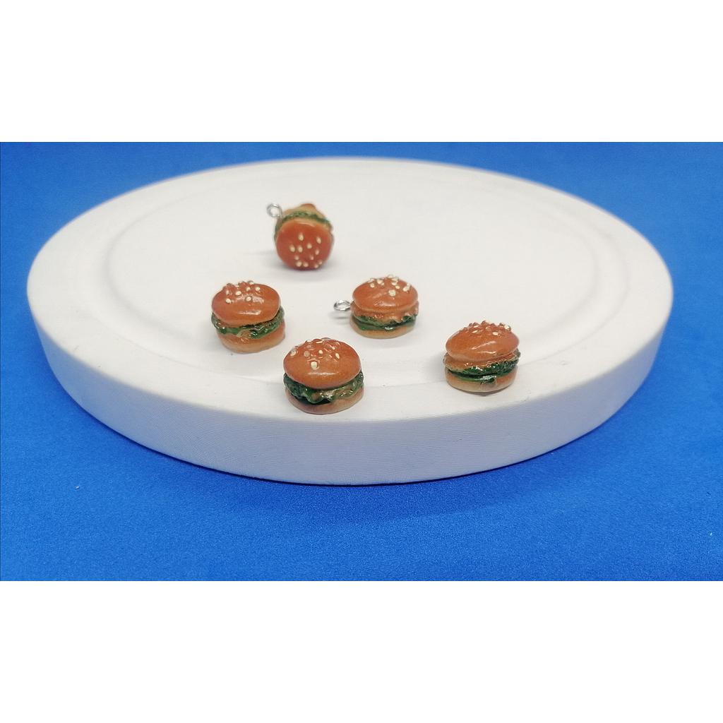 DIJE DE HAMBURGUESA 15MM