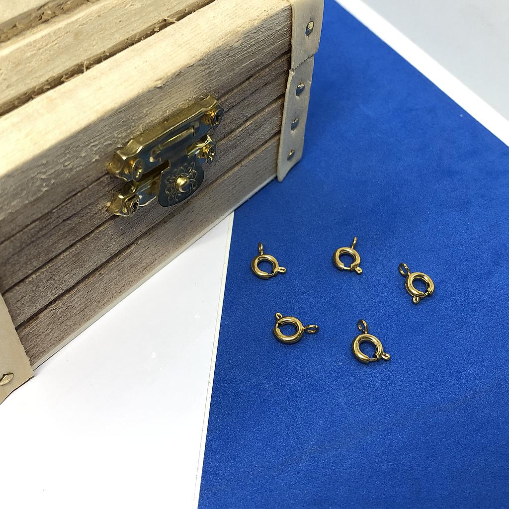 BROCHE REDONDO ACERO 6MM