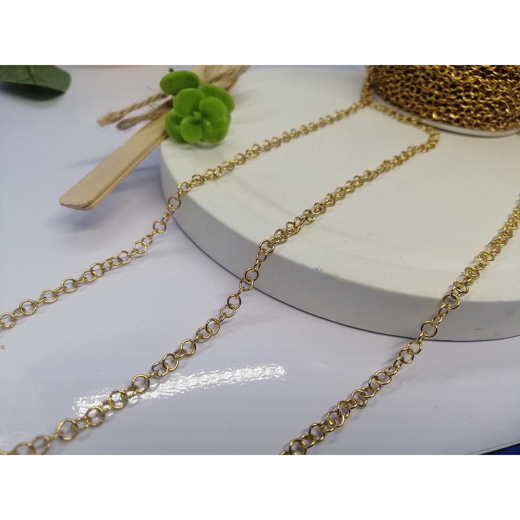 CADENA DE ACERO ARGOLLAS 0.8X6MM