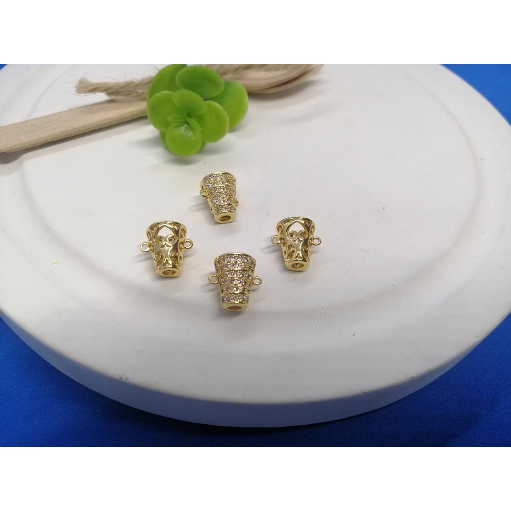 DIJE DE TAZA MICROCIRCONIA 11MM