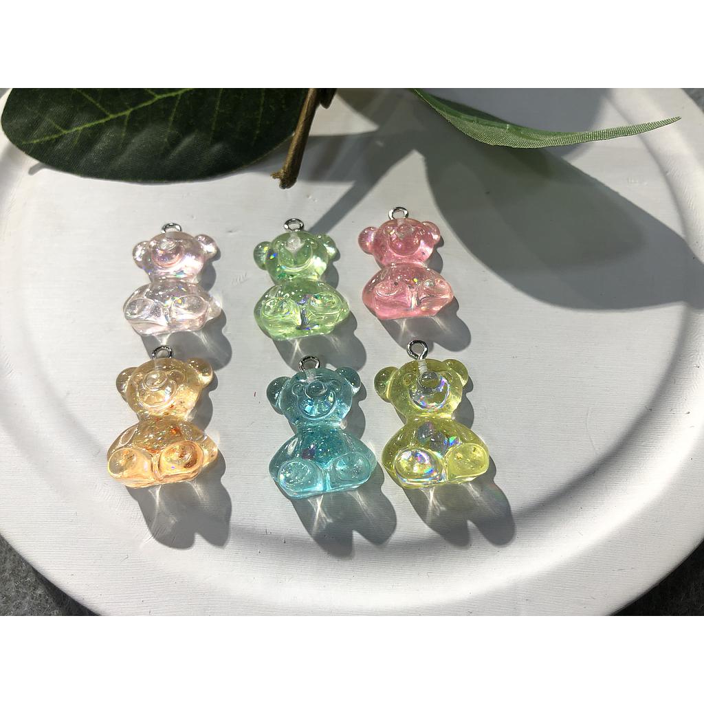 DIJES OSITOS ESCARCHADOS 22MM 6PCS