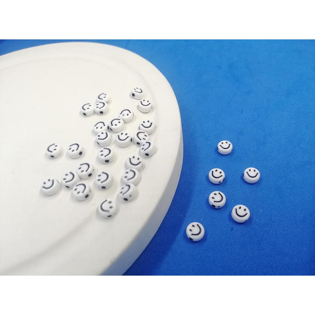 SEPARADORES CARITAS ACRILICAS 4X7MM 10GRS