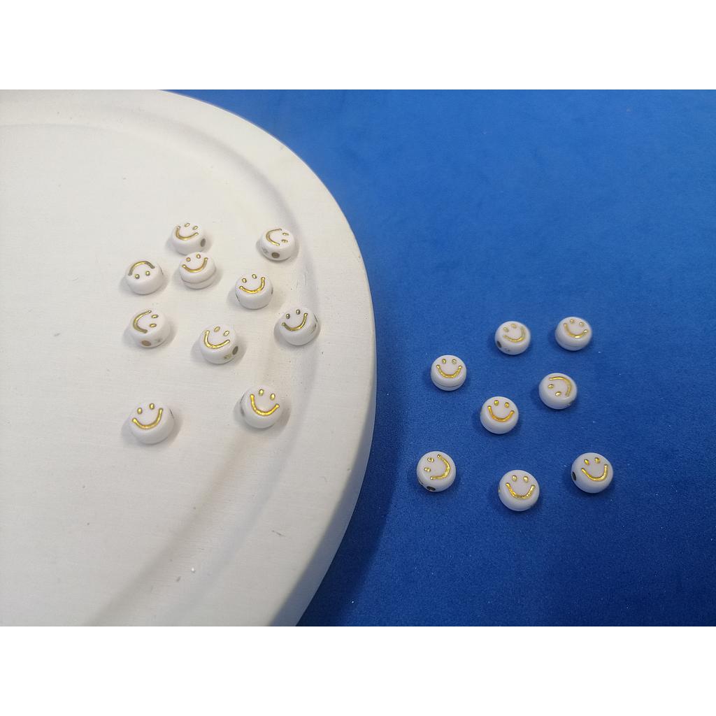 SEPARADORES CARITAS ACRILICAS 4X7MM 10GRS