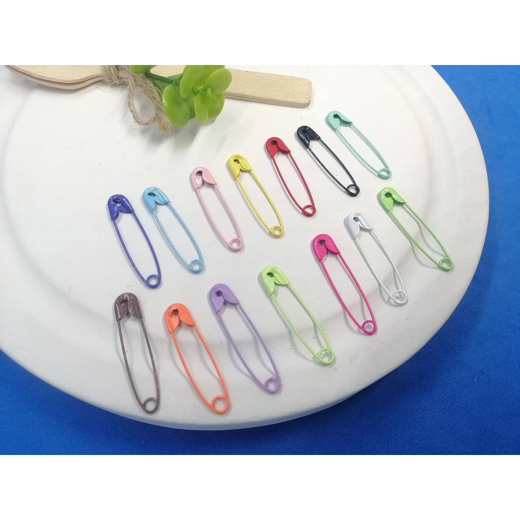 GANCHOS DE PAÑAL 30MM 14PCS