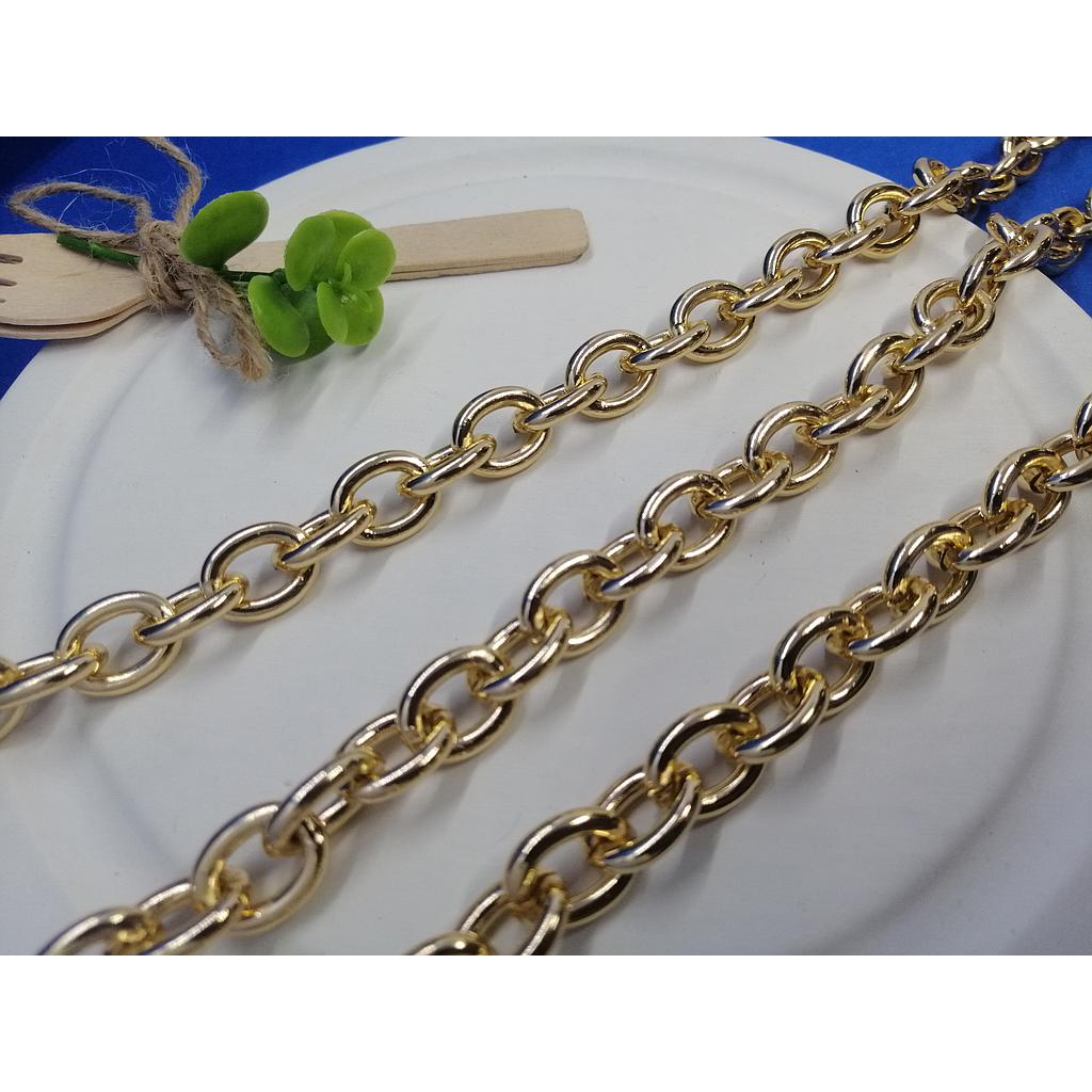 CADENA DE ALUMINIO DORADA