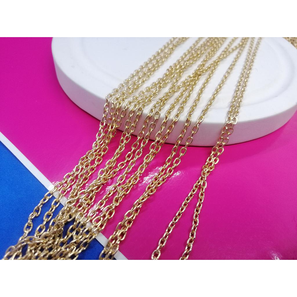 CADENA DE ALUMINIO DORADA