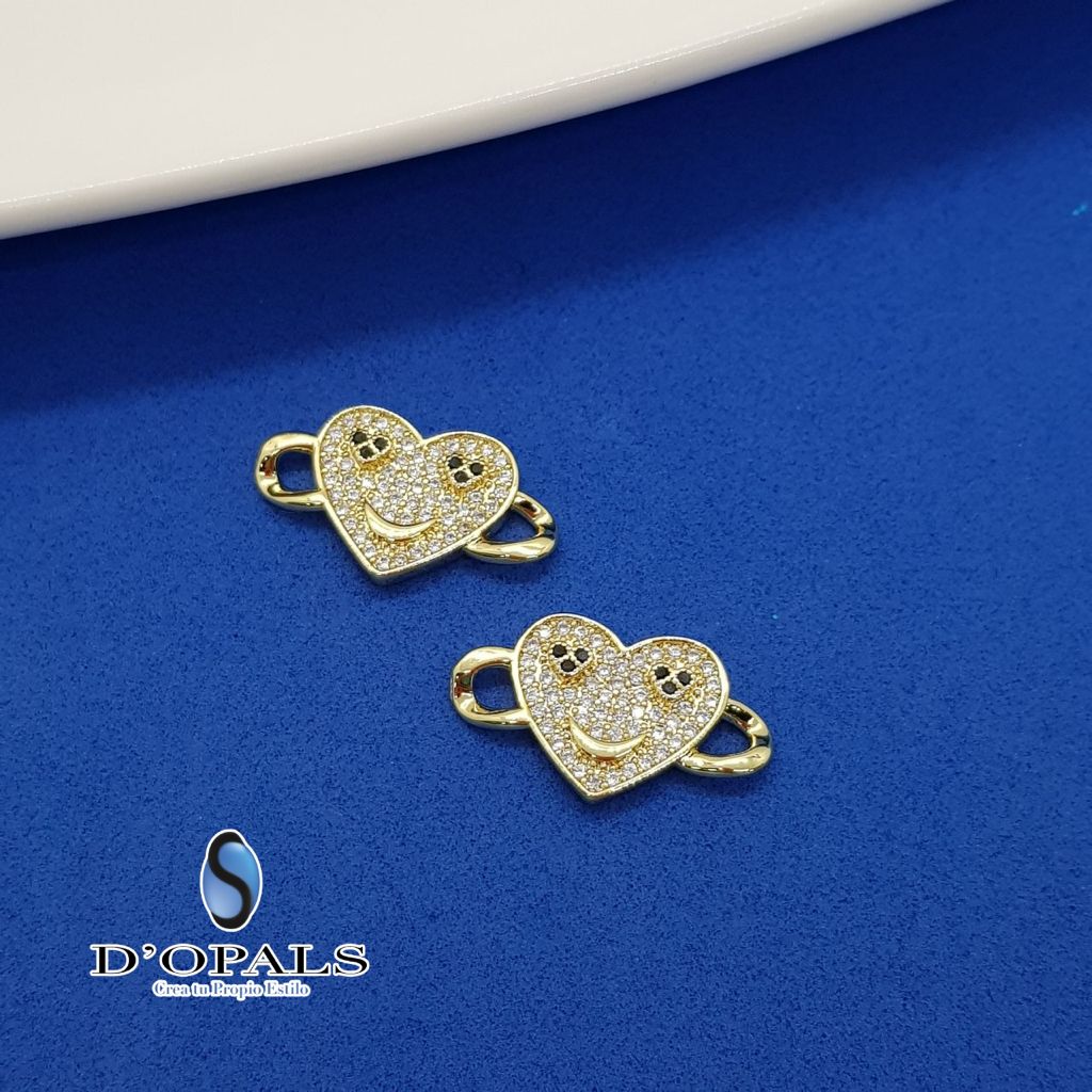 DIJE CORAZON MICROZIRCONIA