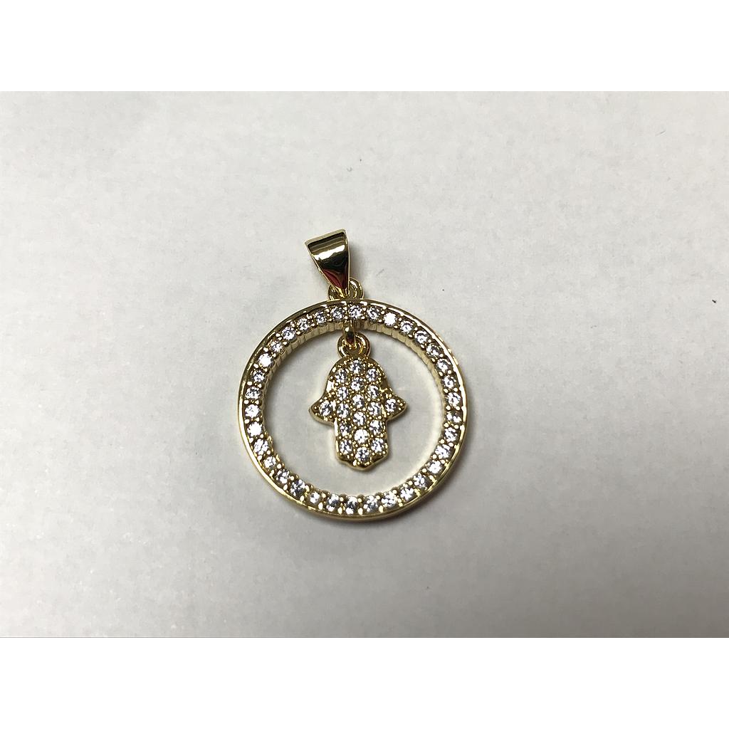 DIJE MANO MICROCIRCONIA