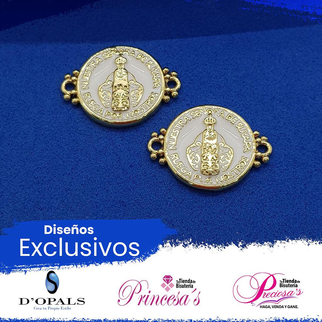 DIJE VIRGEN SUYAPA MICROCIRCONIA Y ENAMEL