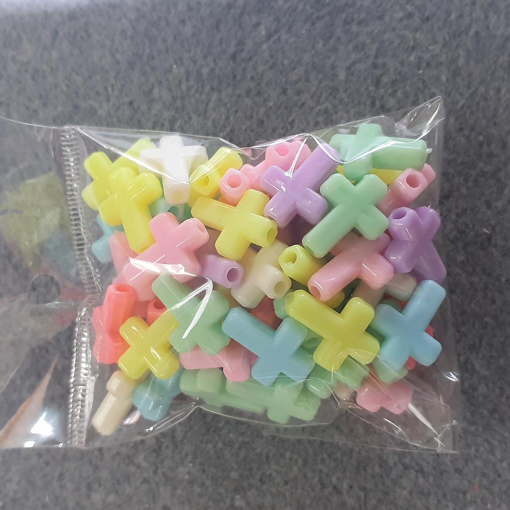 CRUZ ACRILICA 16MM 10GR