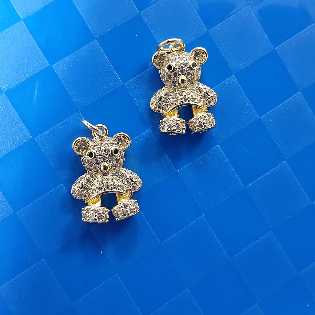 DIJE OSO MICROCIRCONIA 18MM