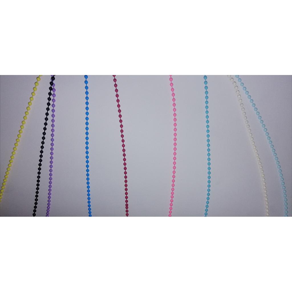 CADENA ENAMEL PELOTITA 2MM