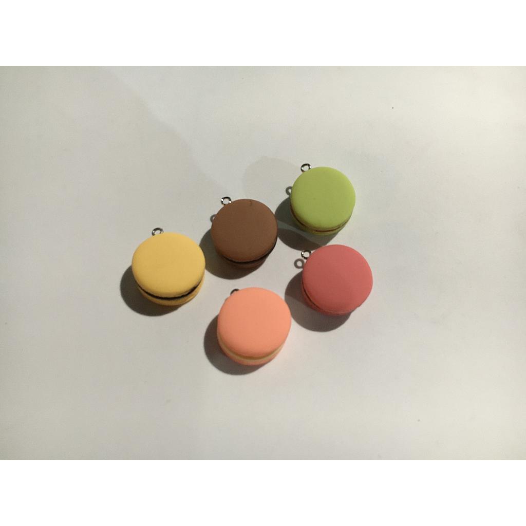 DIJE GALLETA MACARON ACRILICO