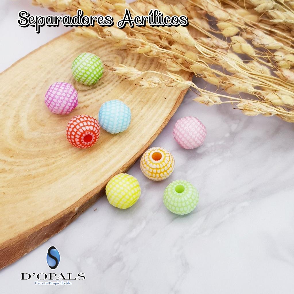 SEPARADOR ACRILICO REDONDO 8MM 500GR