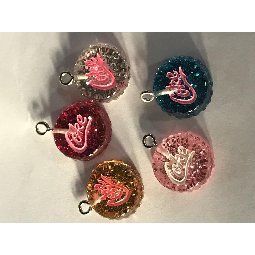 CHAPA DE COKE DE ACRILICO 50 PIEZAS